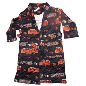 Oregon State Beavers Collage Black Bath Robe